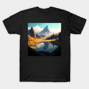 Mountain River Paradise T-Shirt